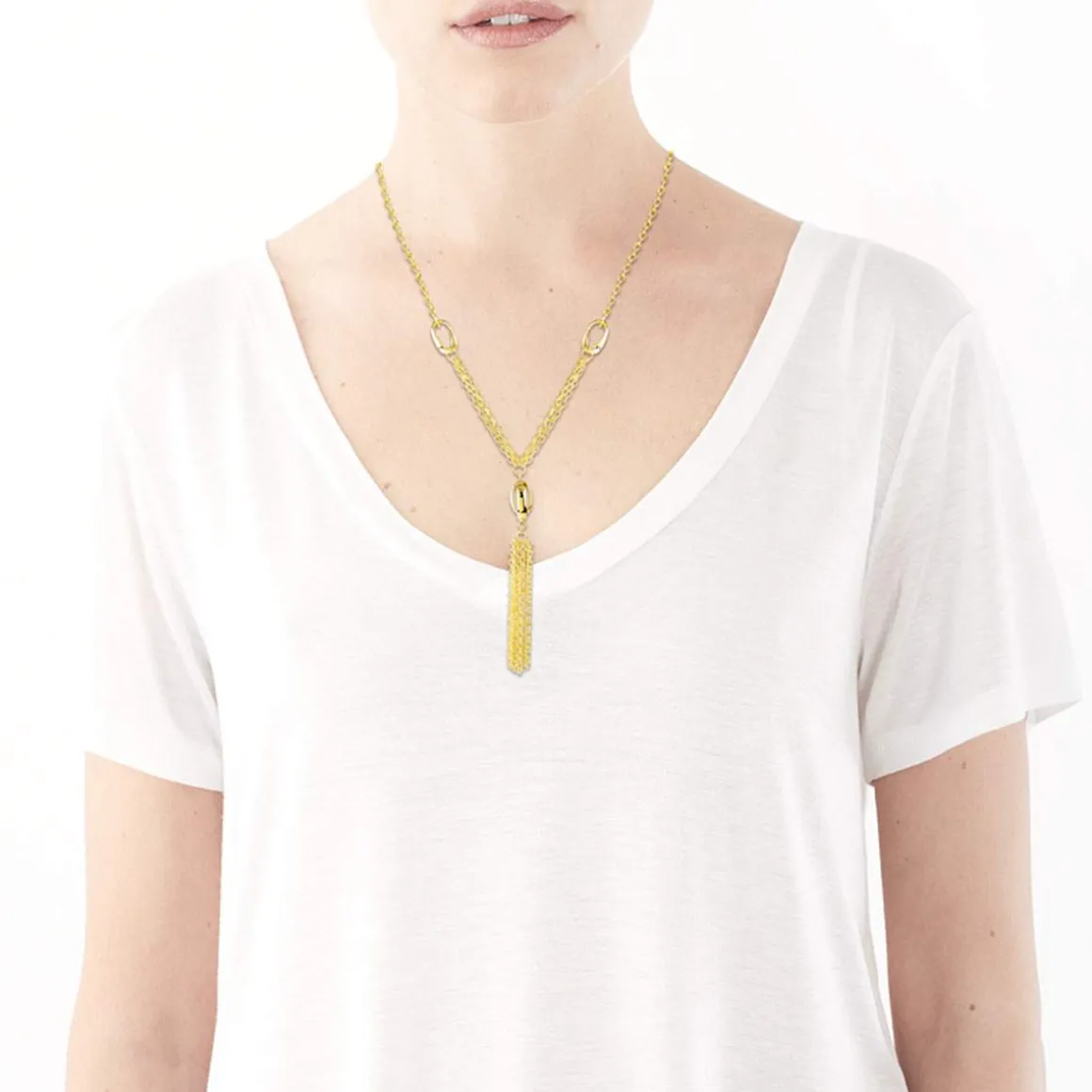 Collier or 750 jaune 45 cm