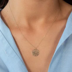 Collier or 750 jaune 45cm