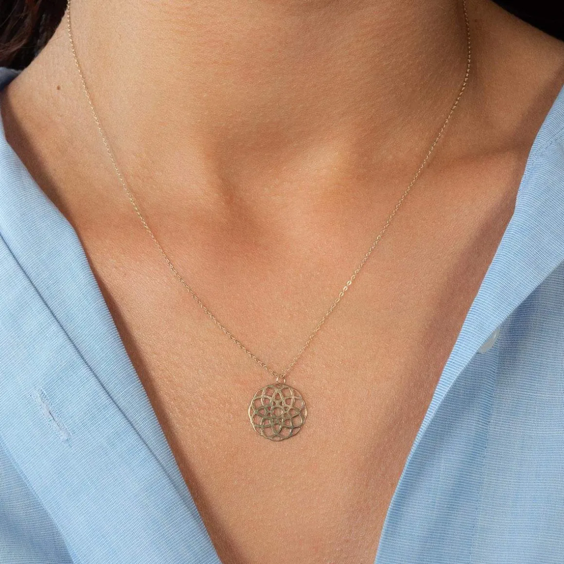 Collier or 750 jaune 45cm