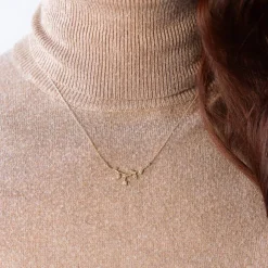 Collier or 375 jaune 45 cm