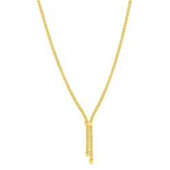 Collier or 375 jaune 43 cm
