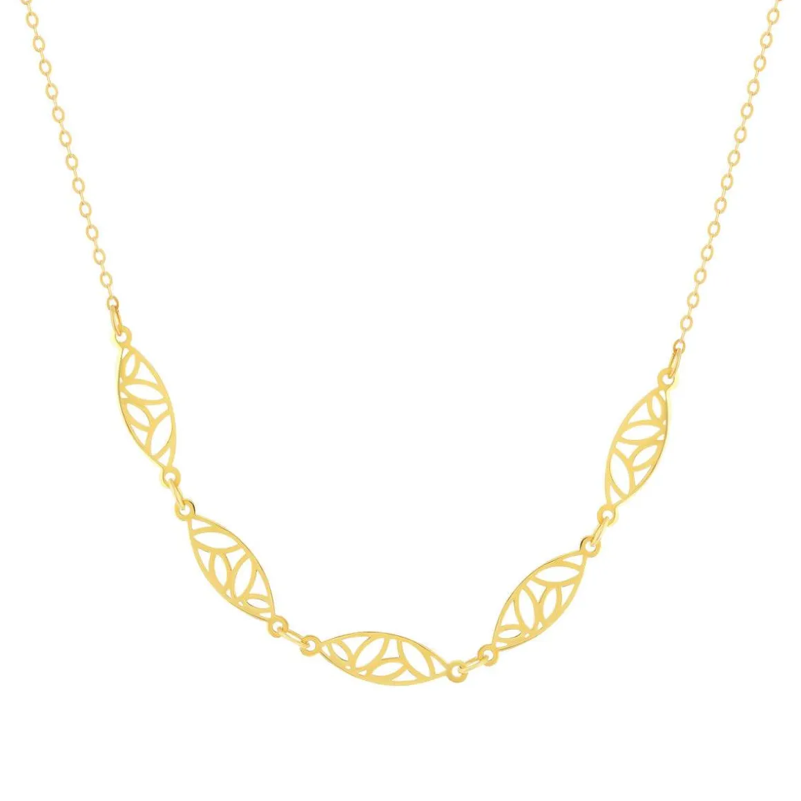 Collier or 750 jaune 45cm