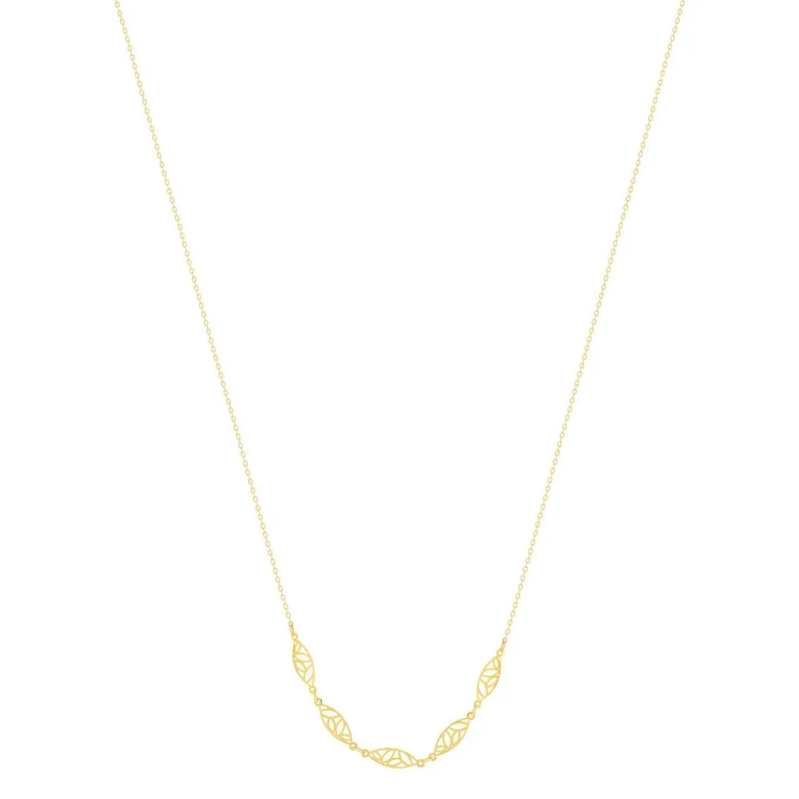 Collier or 750 jaune 45cm