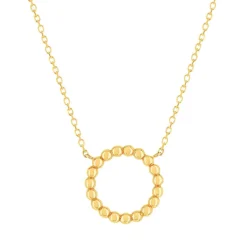 Collier or 375 jaune 44 cm