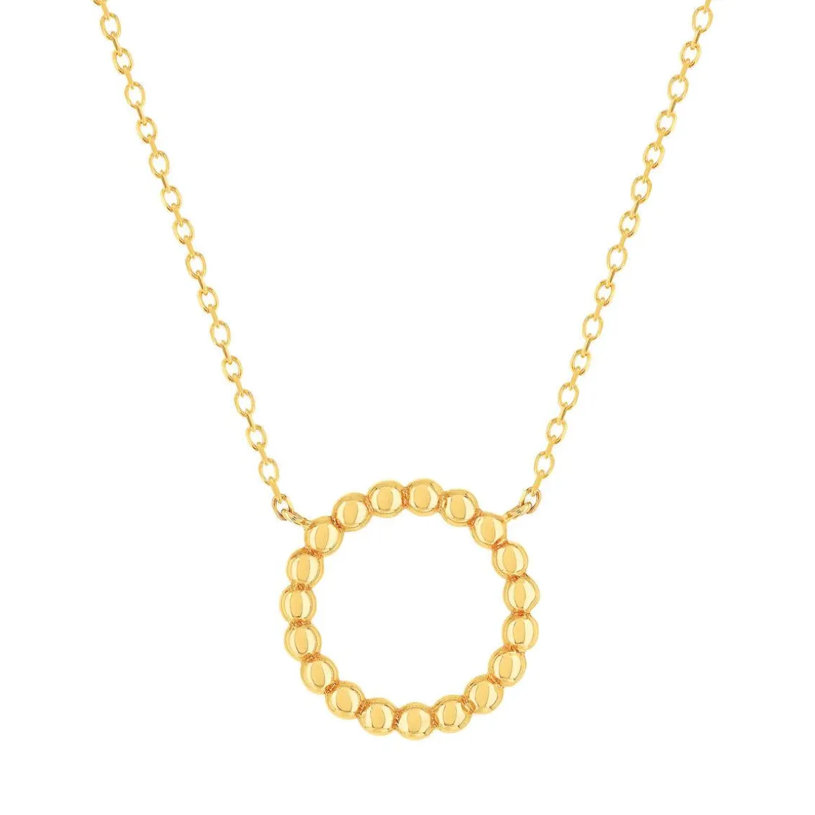 Collier or 375 jaune 44 cm