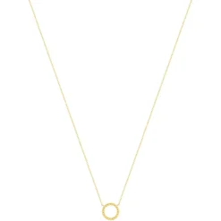 Collier or 375 jaune 44 cm