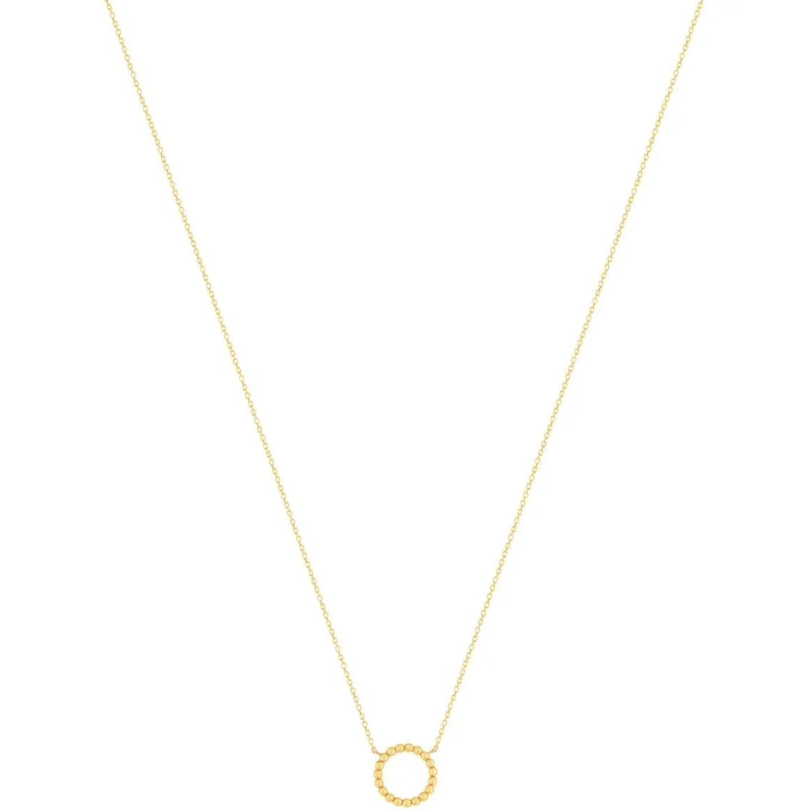 Collier or 375 jaune 44 cm