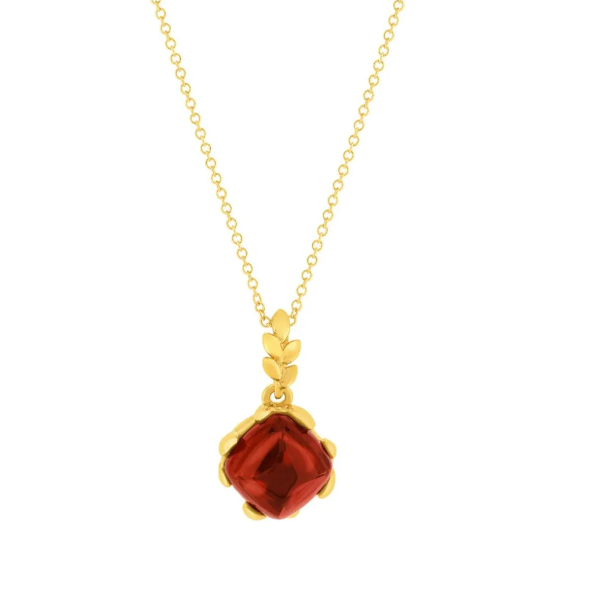 Collier or 375 jaune grenat 48cm
