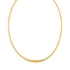 Collier or 375 jaune poli maille anglaise 42 cm