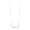Collier 2 ors 375 diamant