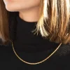 Collier plaqué or 45 cm