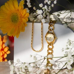 Collier plaqué or 45 cm
