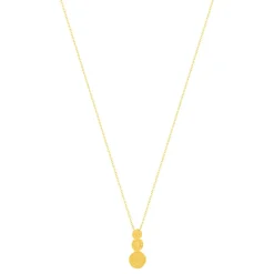 Collier plaqué or 45 cm