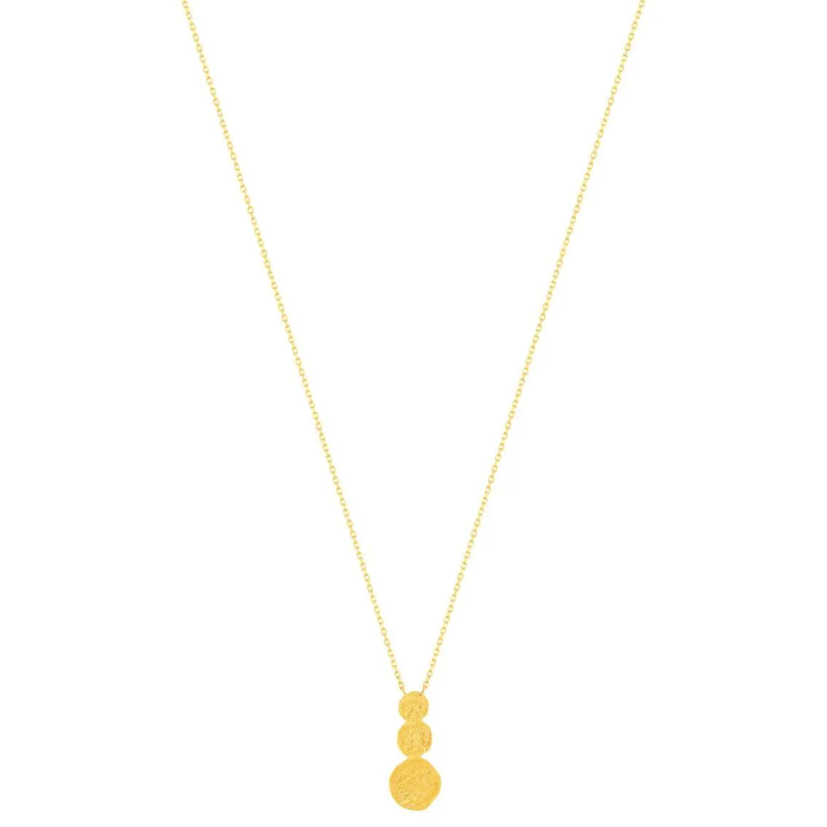 Collier plaqué or 45 cm
