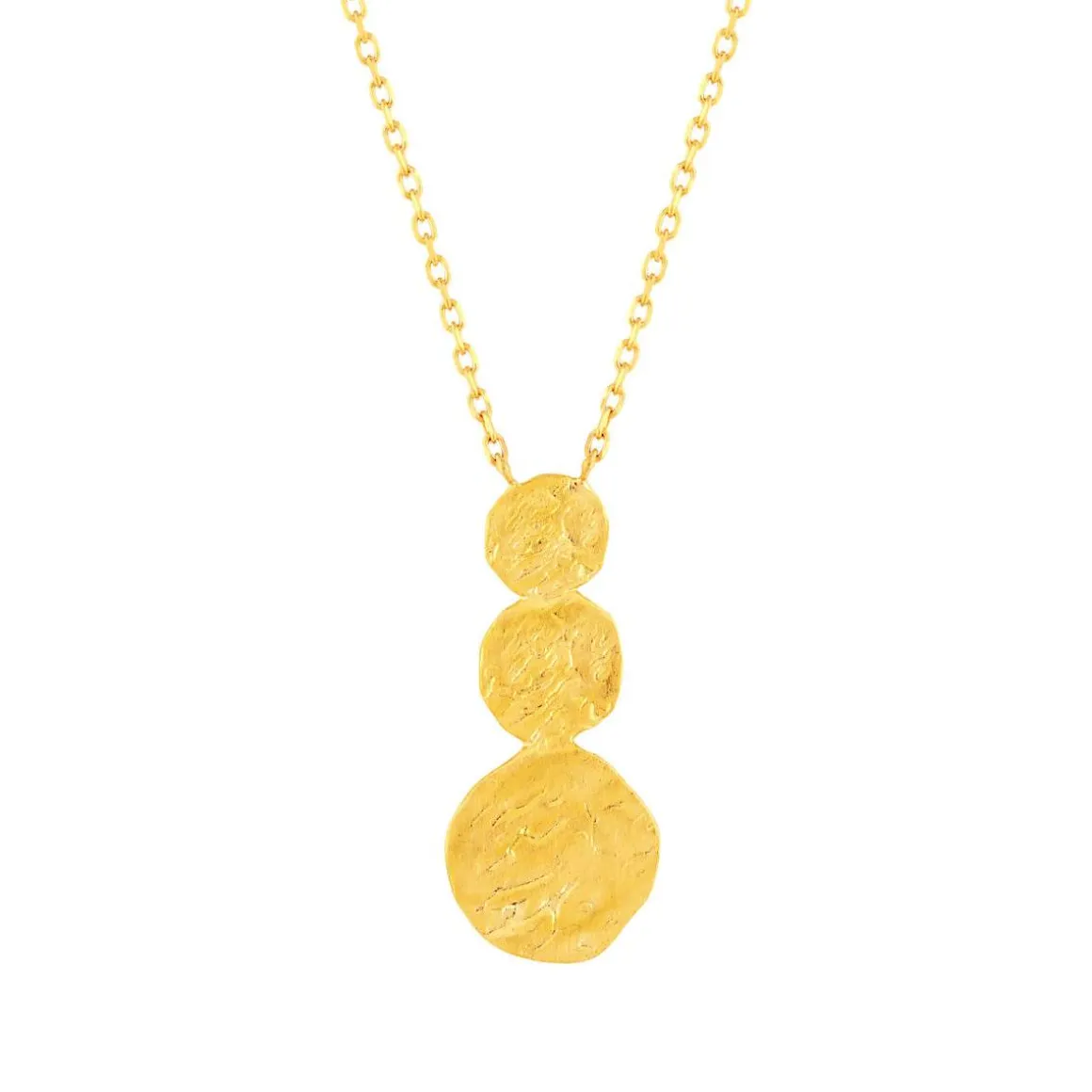 Collier plaqué or 45 cm