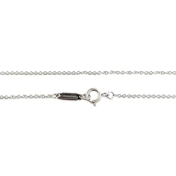 Collier Tiffany & Co d'occasion or 750 blanc diamants