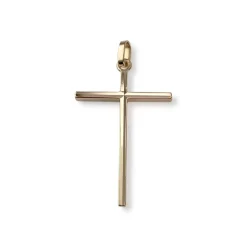 Croix d'occasion or 750 jaune