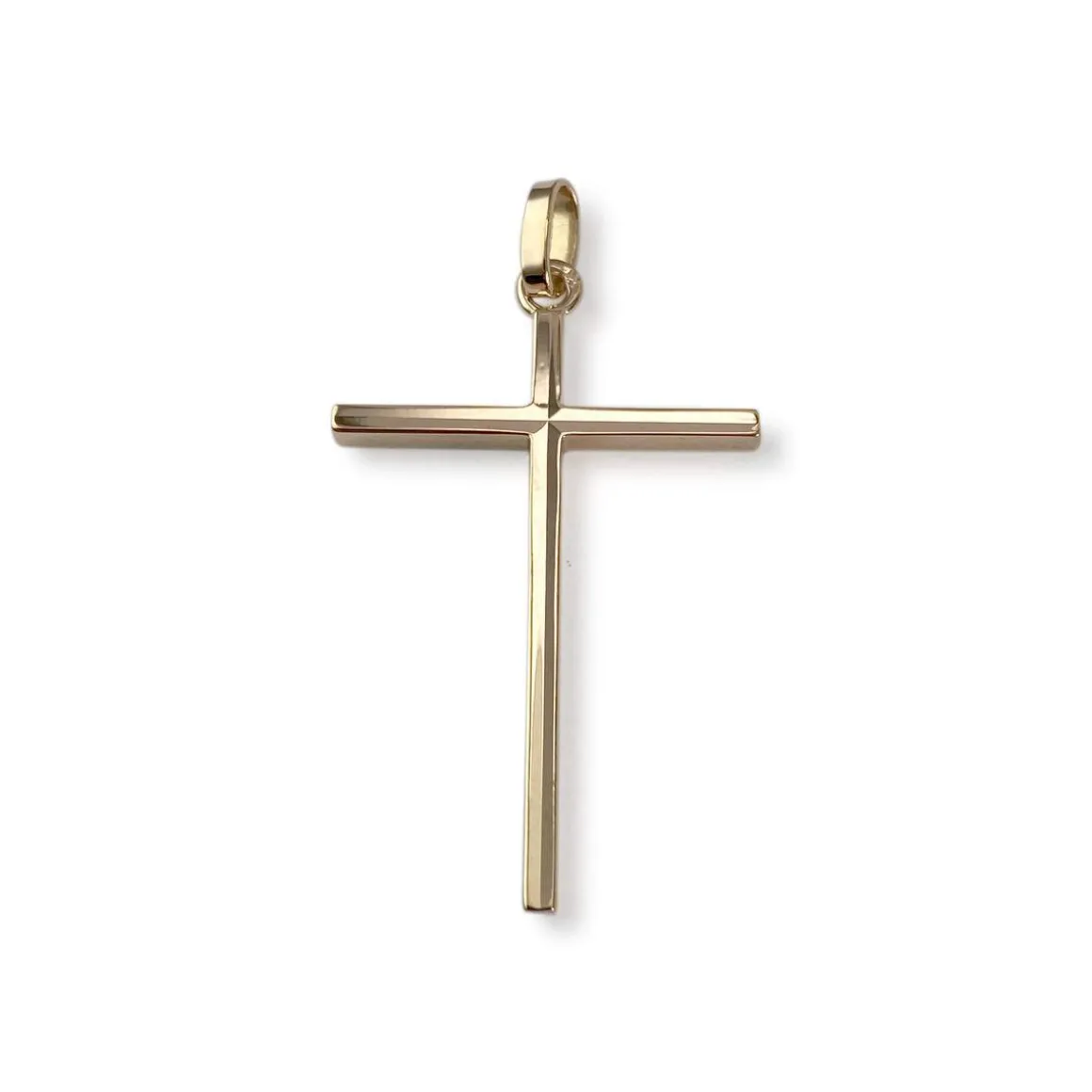 Croix d'occasion or 750 jaune