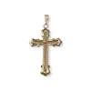 Croix d'occasion or 750 jaune