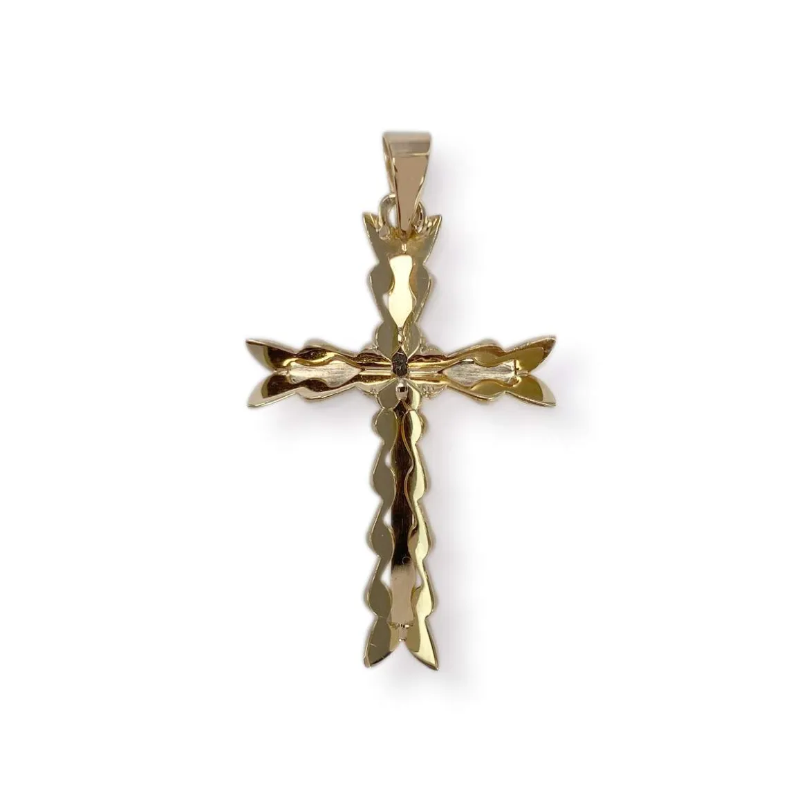 Croix d'occasion or 750 jaune