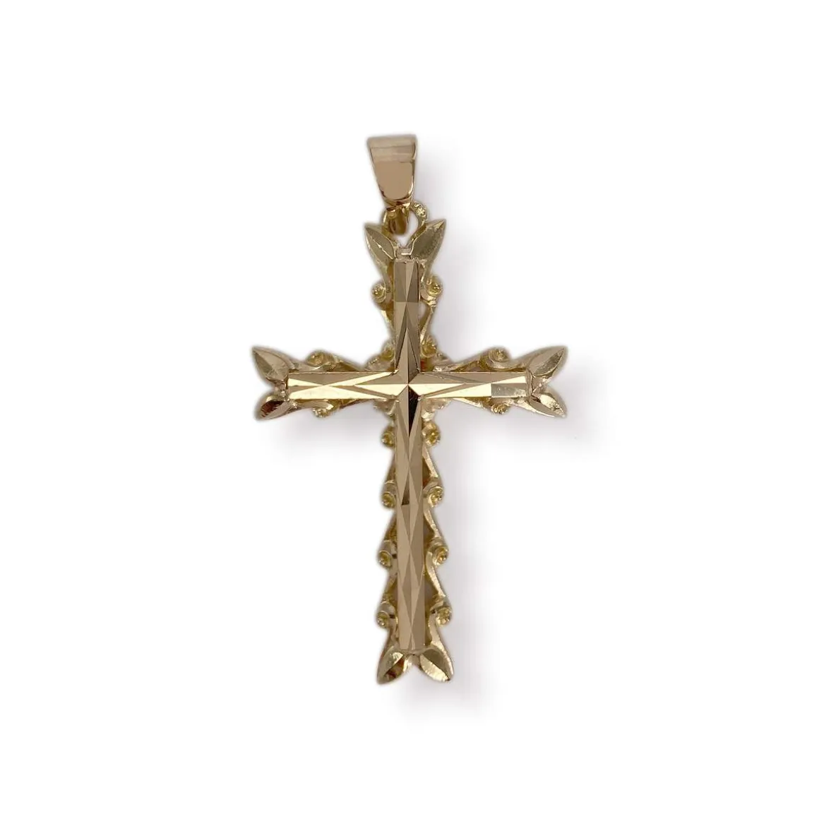 Croix d'occasion or 750 jaune