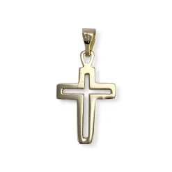 Croix d'occasion or 585 jaune