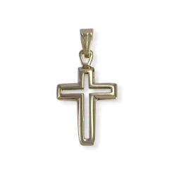 Croix d'occasion or 585 jaune