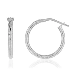 Créoles argent 925 20 mm