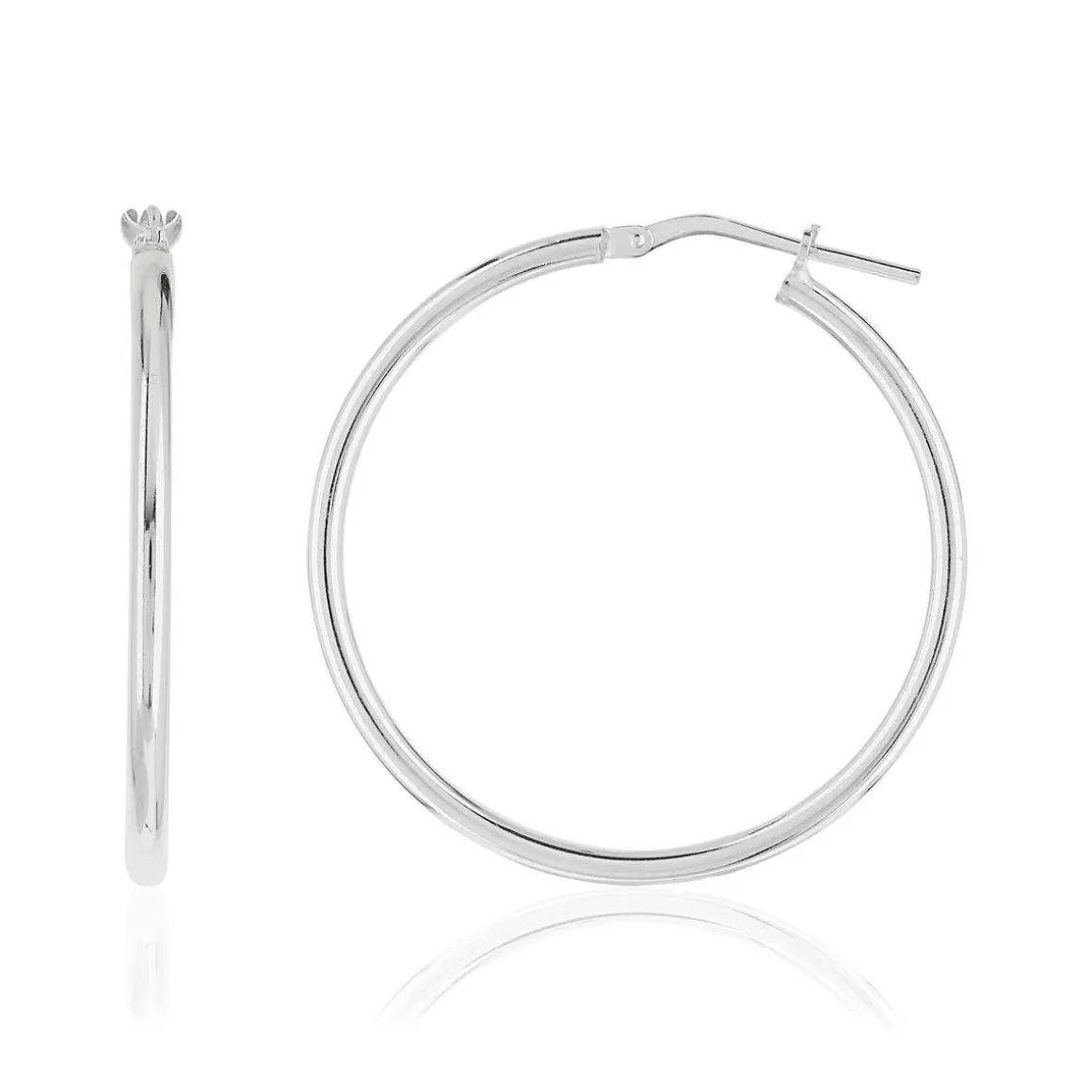 Créoles argent 925 30 mm