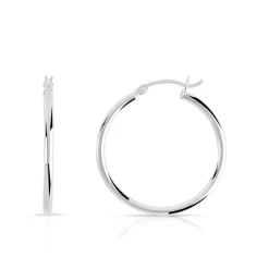 Créoles argent 925 30 mm