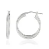 Créoles argent 925 20 mm