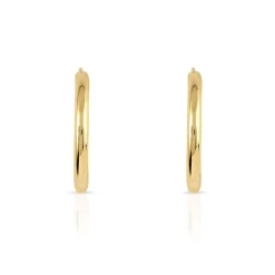 Créoles or 750 jaune 20 mm