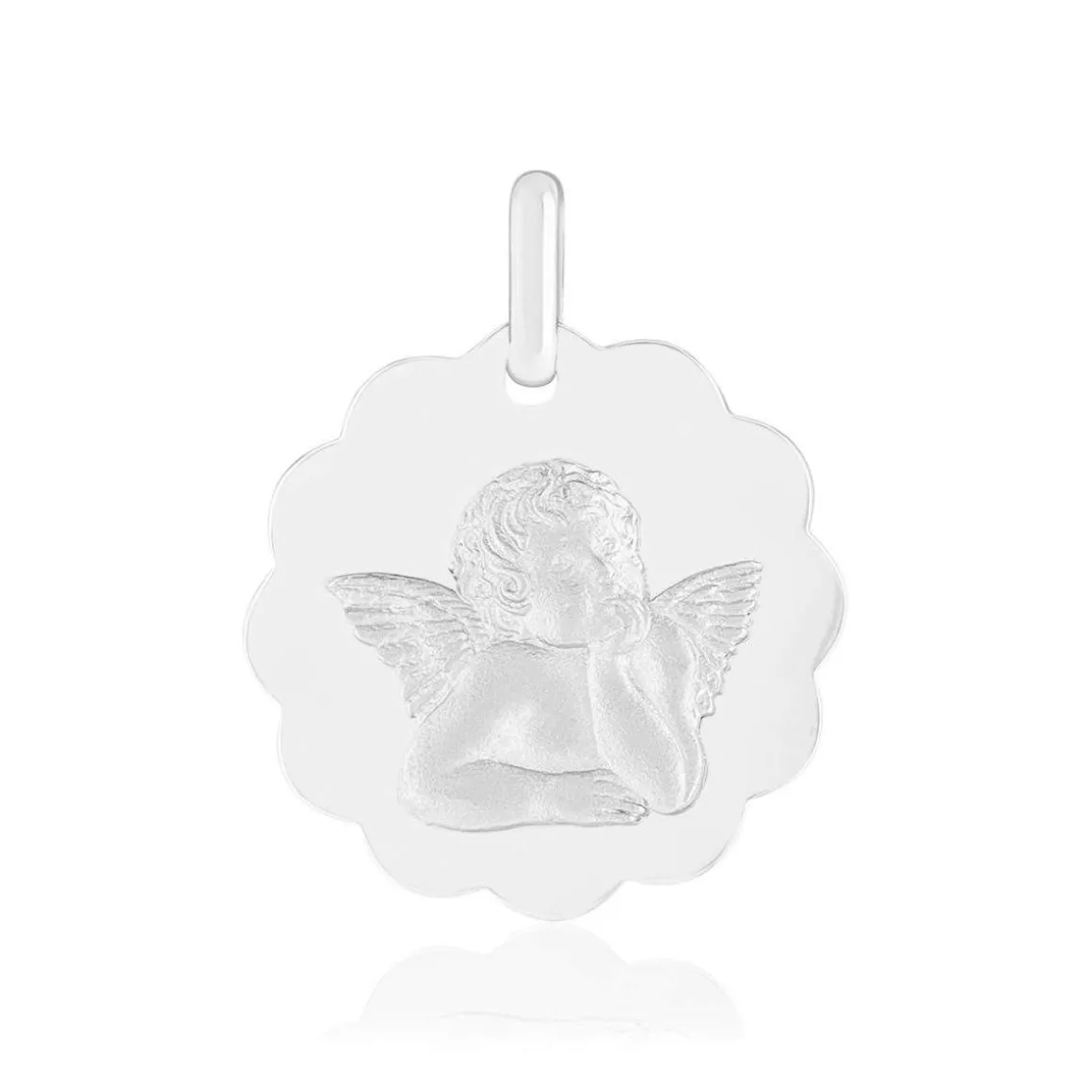 Médaille ange argent 925