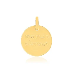 Médaille MATY Plaqué or