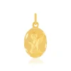Médaille or jaune 375