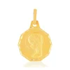 Médaille or jaune 375