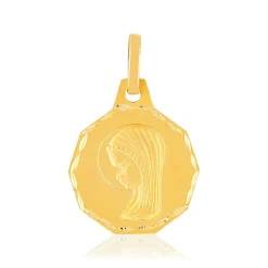 Médaille or jaune 375