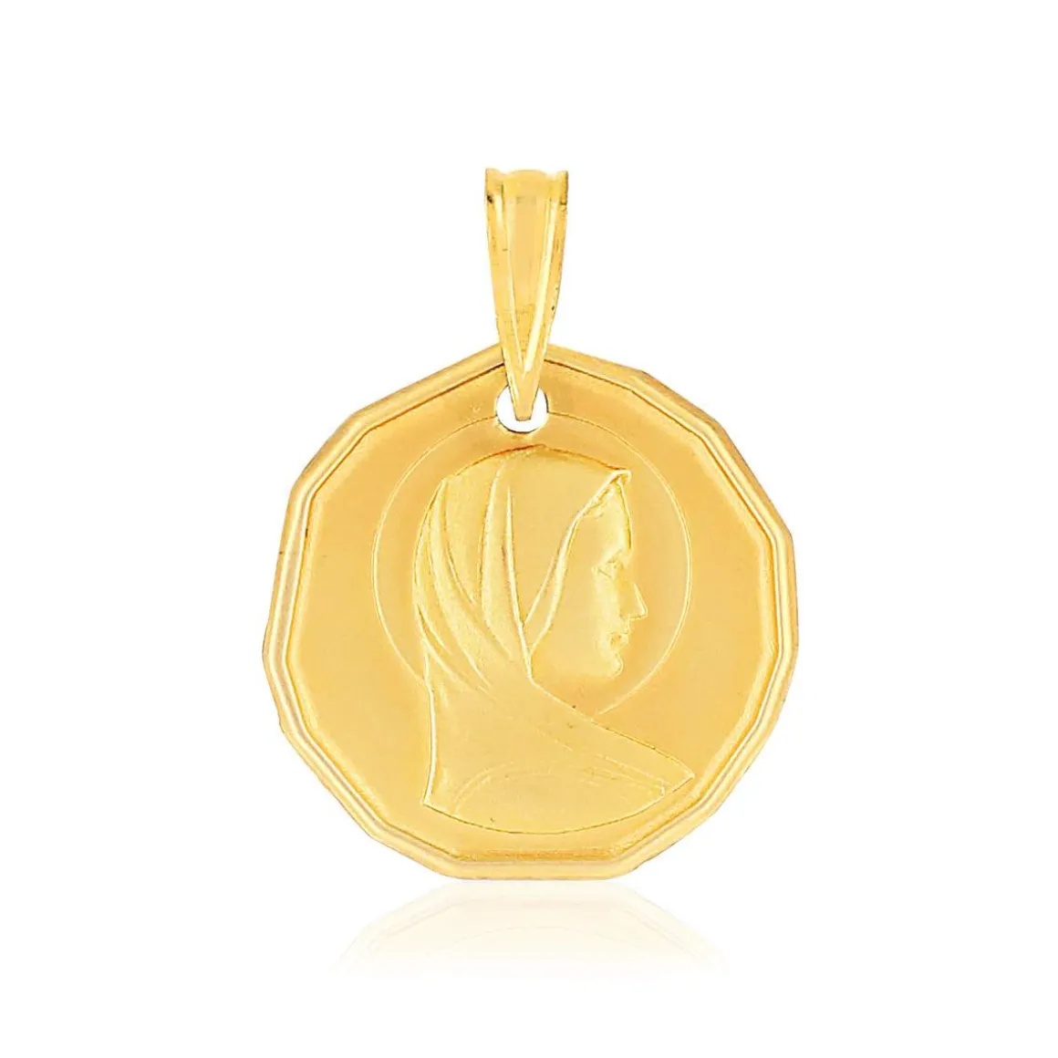 Médaille or jaune 375