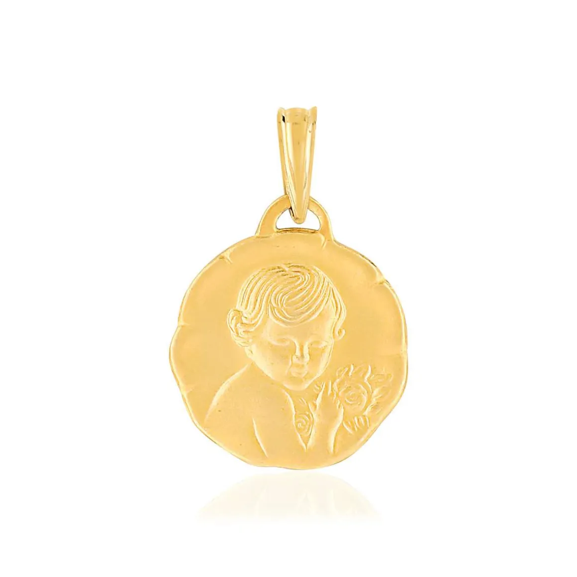 Médaille or jaune 375