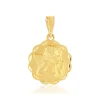 Médaille or jaune 375