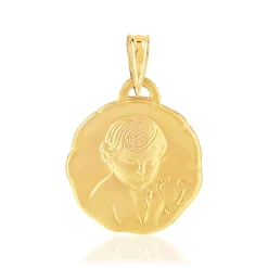 Médaille or jaune 750
