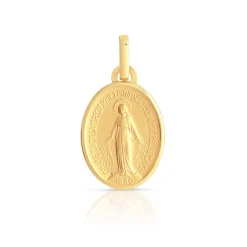 Médaille or 375 jaune vierge miraculeuse