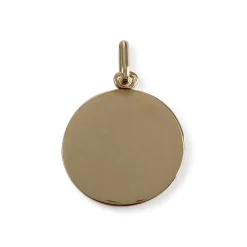 Médaille vierge AUGIS d'occasion Or 750 jaune