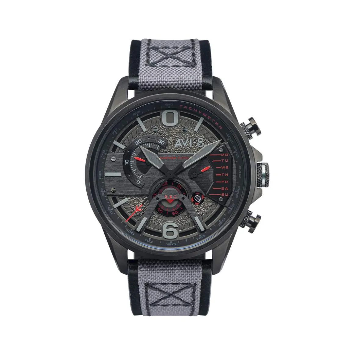Montre AVI 8 HAWKER HARRIER II Bracelet Cuir