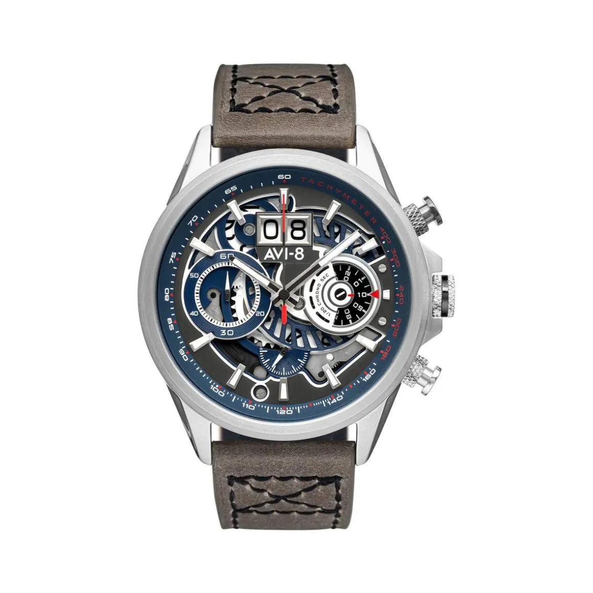 Montre AVI 8 HAWKER HARRIER II Bracelet Cuir