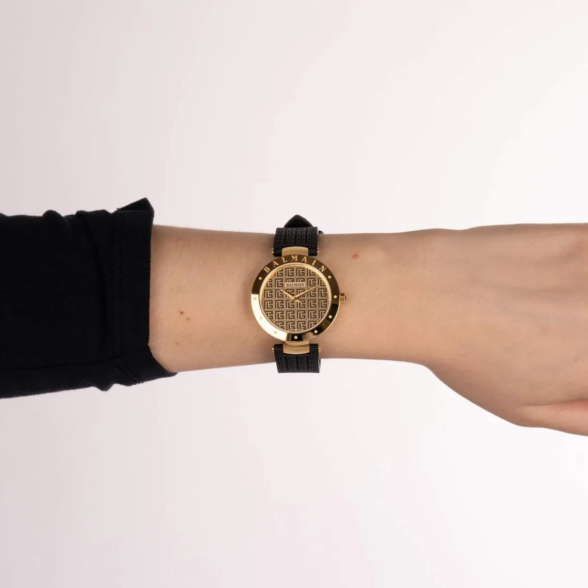 Montre BALMAIN BALMAINIA femme bracelet caoutchouc noir