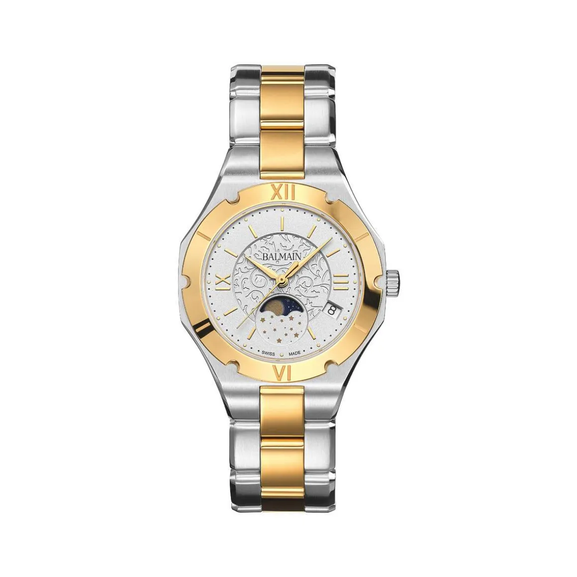 Montre BALMAIN Be Balmain femme bracelet acier bicolore jaune