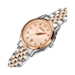 Montre BALMAIN beleganza femme bracelet acier inoxydable bicolore rose