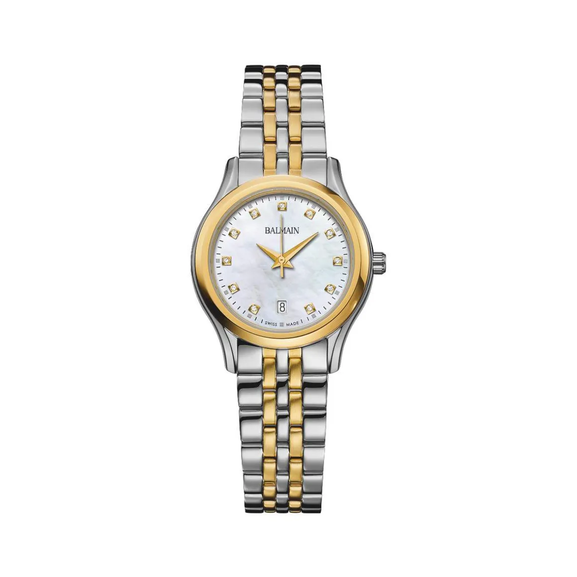 Montre BALMAIN Beleganza femme bracelet acier bicolore jaune