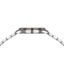 Montre BALMAIN beleganza femme cadran nacre bracelet acier inoxydable bicolore rose